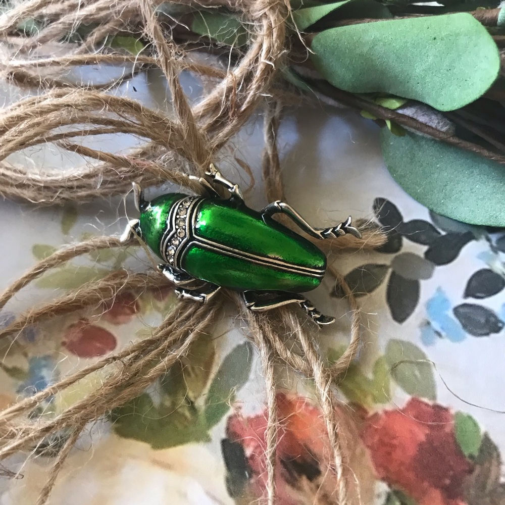 Beetle brooch - Picture 4 of 10